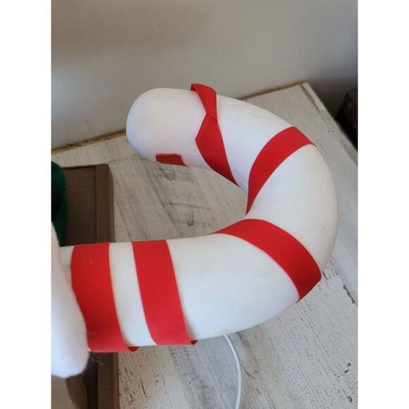 Santa's best 1994 goofy candy cane saw animated motionette Xmas - Picture 9 of 16